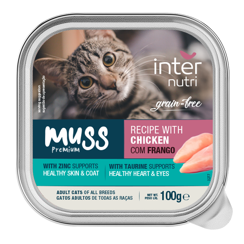 Comida Húmida para Gato Mousse com Frango