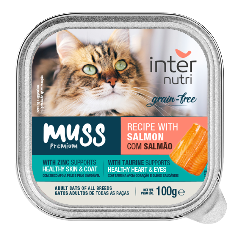 Comida Húmida para Gato Mousse com Salmão