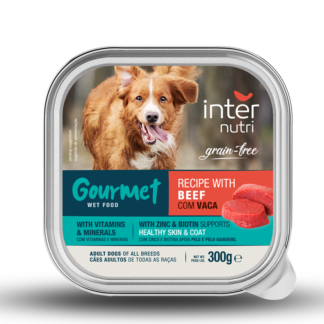 Comida Húmida para Cão com Vaca
