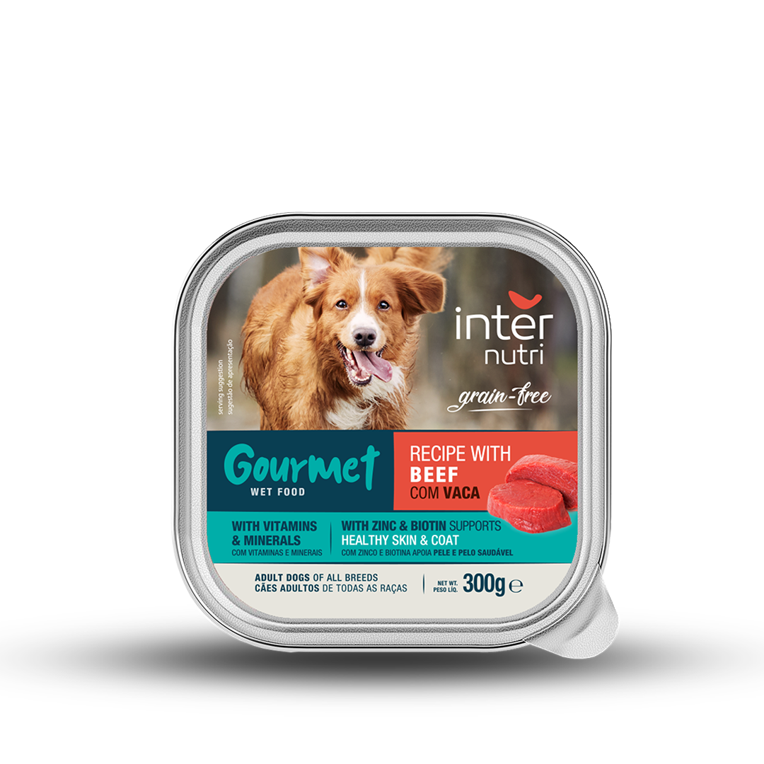 Comida Húmida para Cão com Vaca