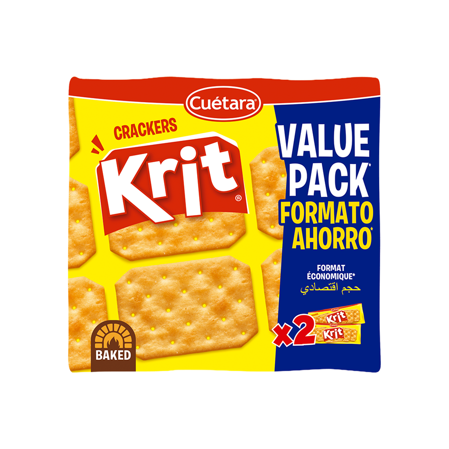 Bolachas Crackers Krit Pack 2