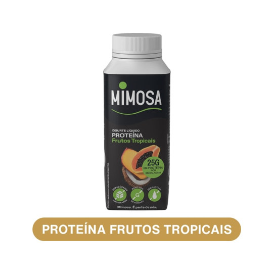 Iogurte Líquido Proteína Frutos Tropicais Mimosa 250 ml