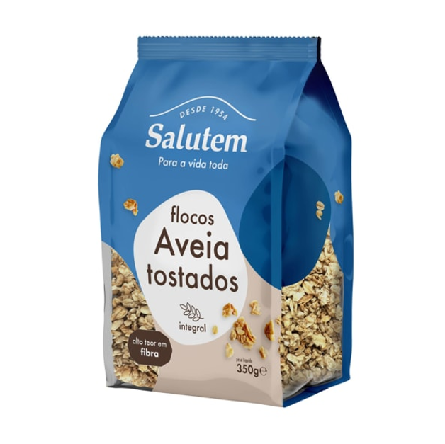 Flocos Aveia Tostados Salutem 350 g