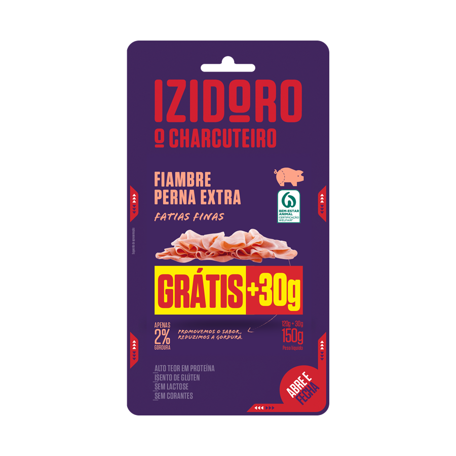 Fiambre da Perna Extra Fatias Finas