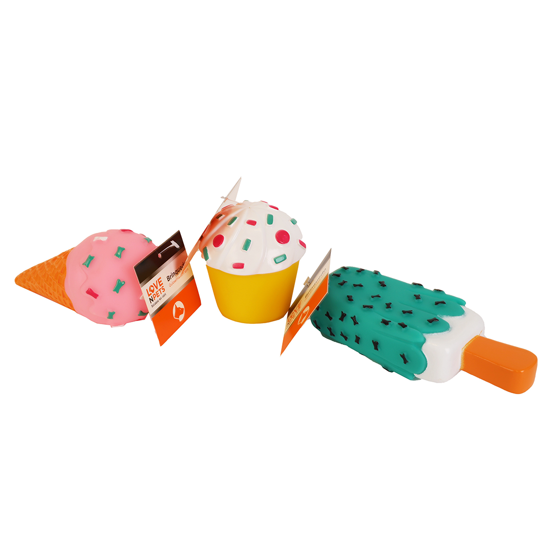 Brinquedo para Cão Gelado Cupcake
