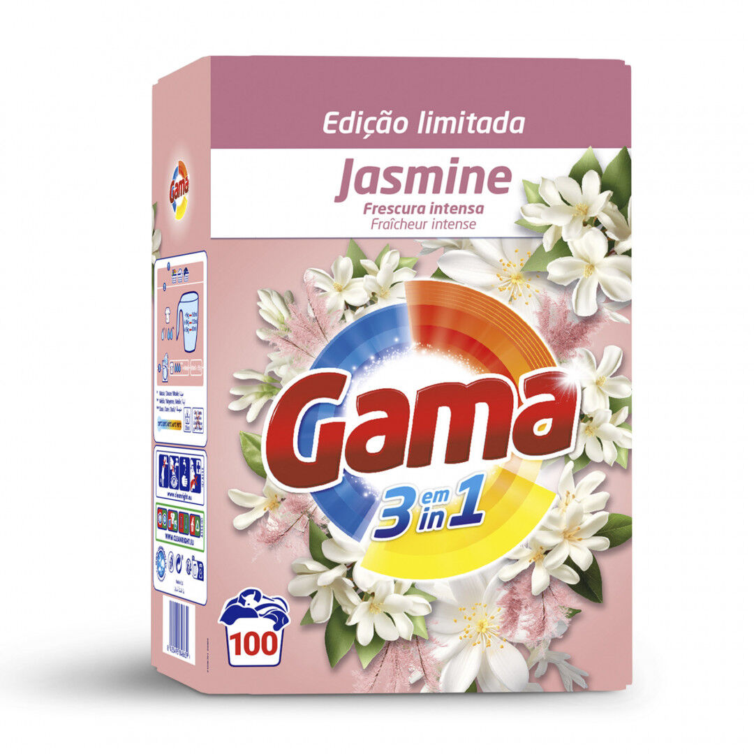 Detergente Máquina Roupa em Pó Jasmim Gama