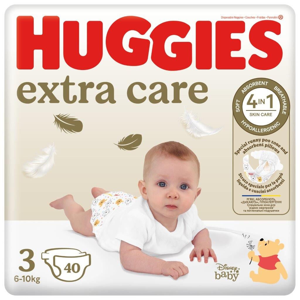 Fraldas Extra Care T3 6-10kg