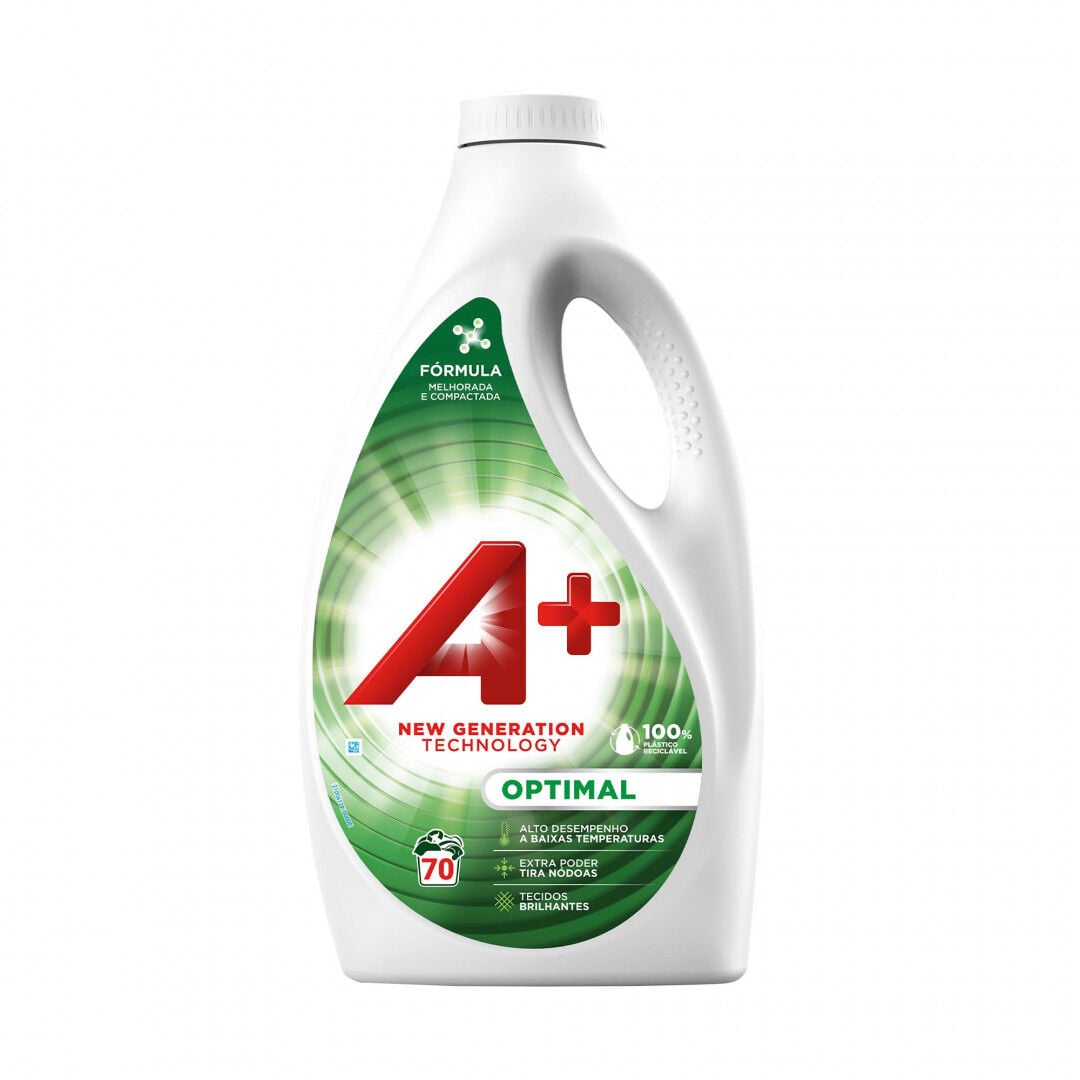 Detergente Máquina Roupa Líquido Optimal A+
