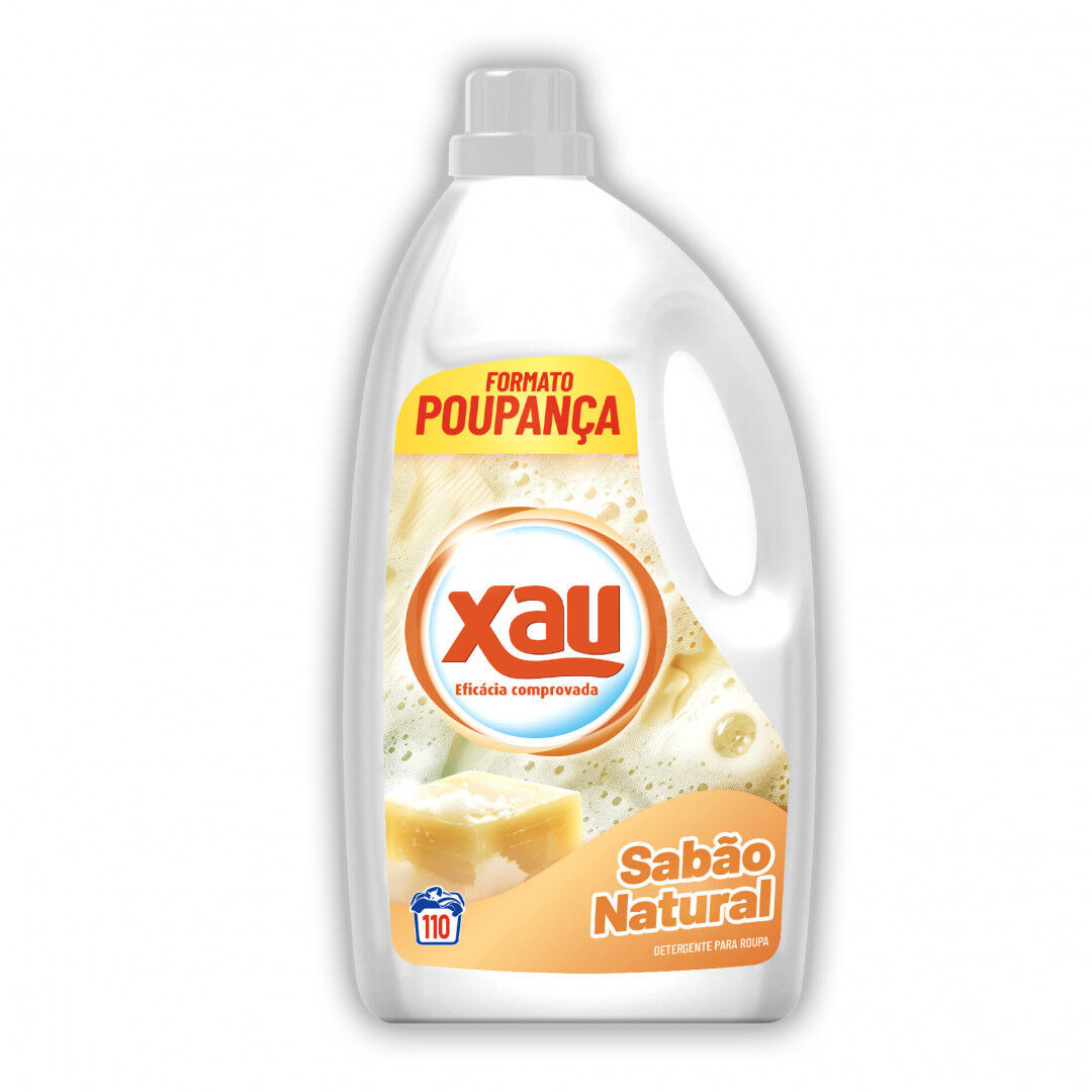 Detergente Máquina Roupa Líquido Sabão Natural Xau