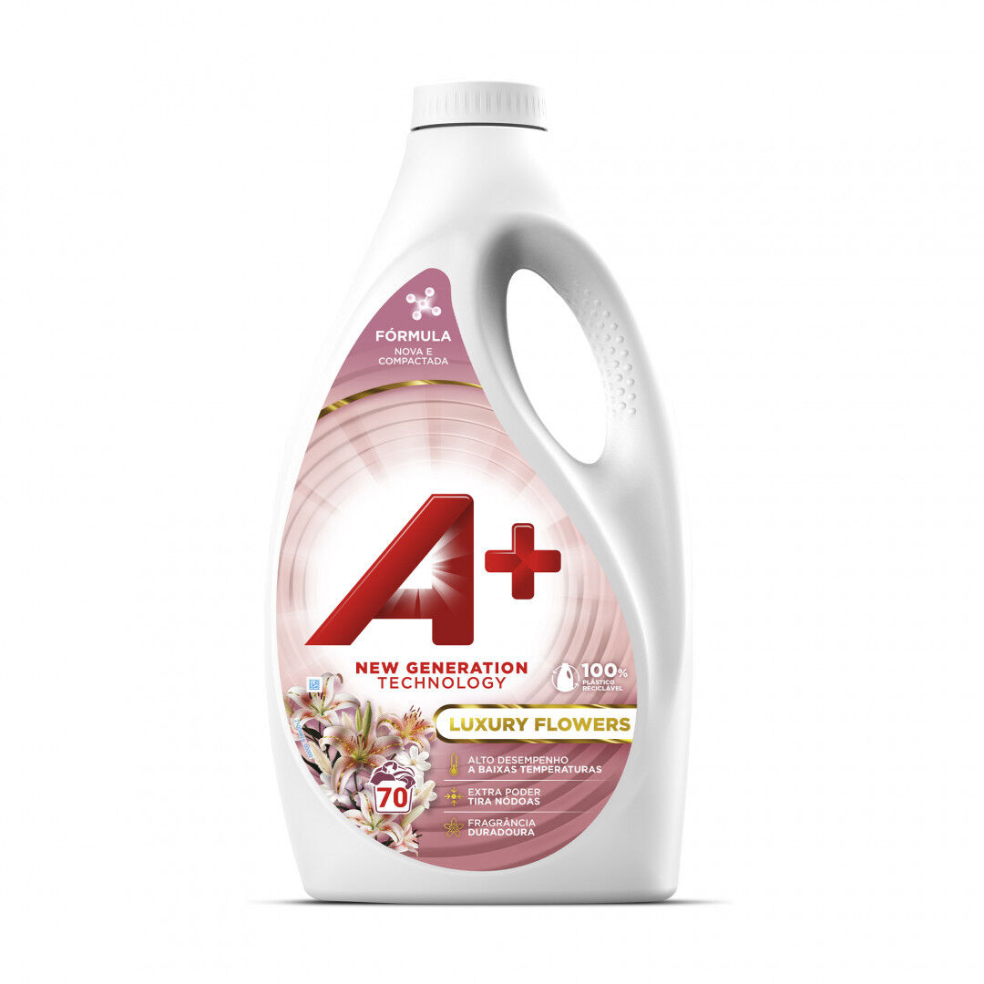 Detergente Máquina Roupa Líquido Luxury Flowers A+