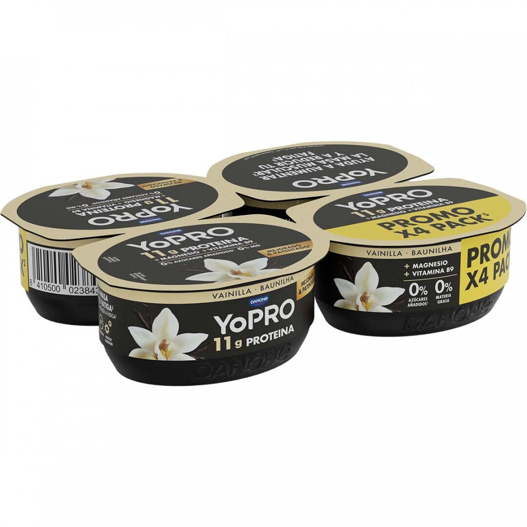 Iogurte Proteína Baunilha Pack 4