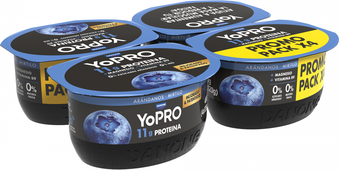 Iogurte Proteína Mirtilo Pack 4