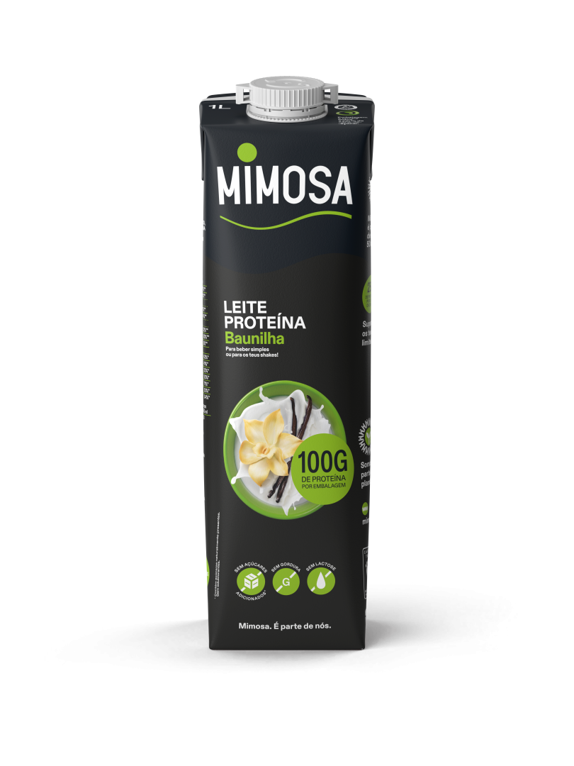 Leite Proteína Magro de Baunilha sem Lactose Mimosa