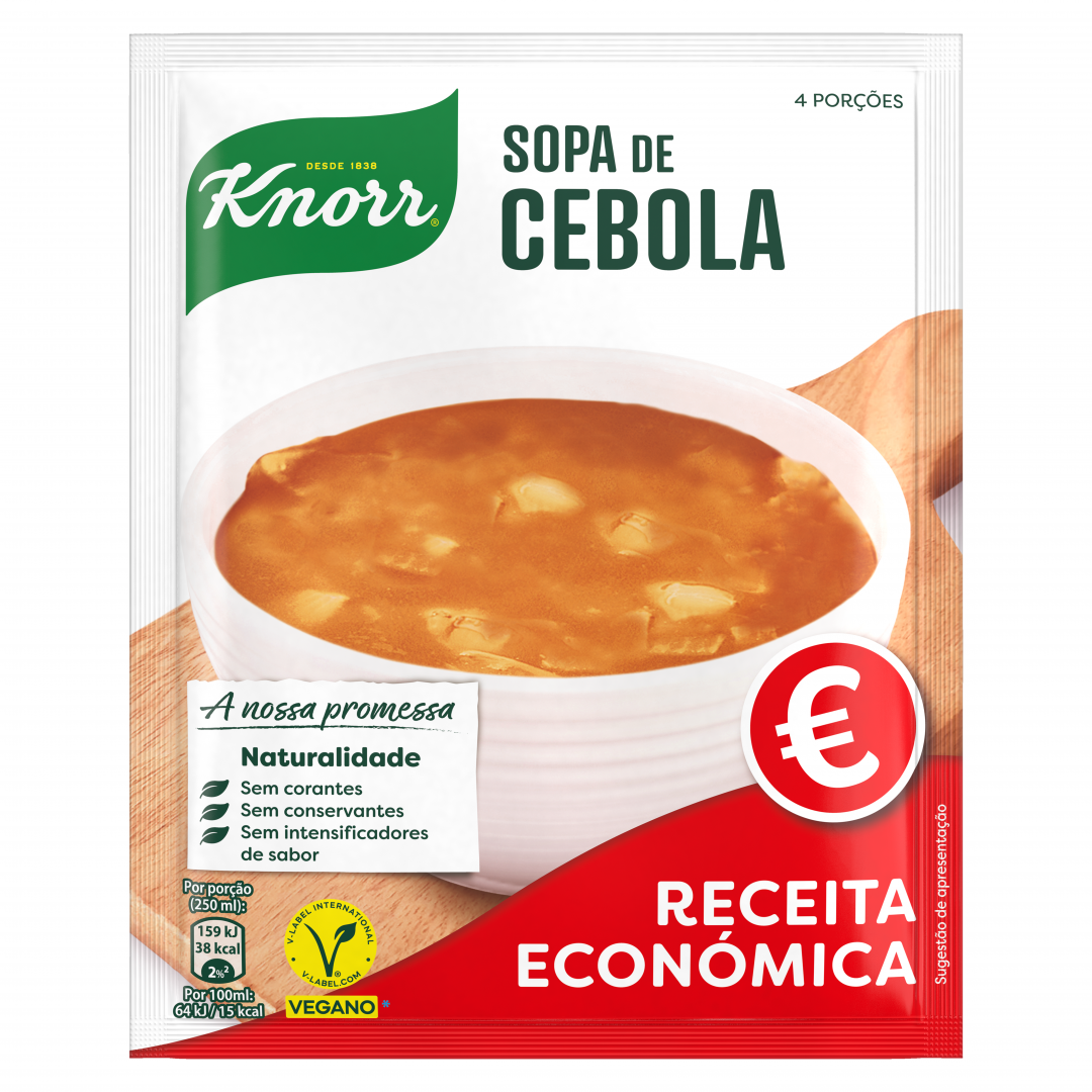 Sopa De Cebola Receita Económica Knorr 43 g