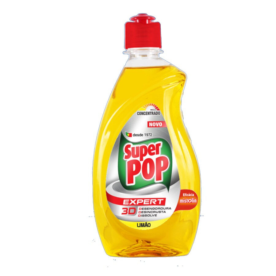 Detergente Loiça Manual Expert 3D Limão Super Pop