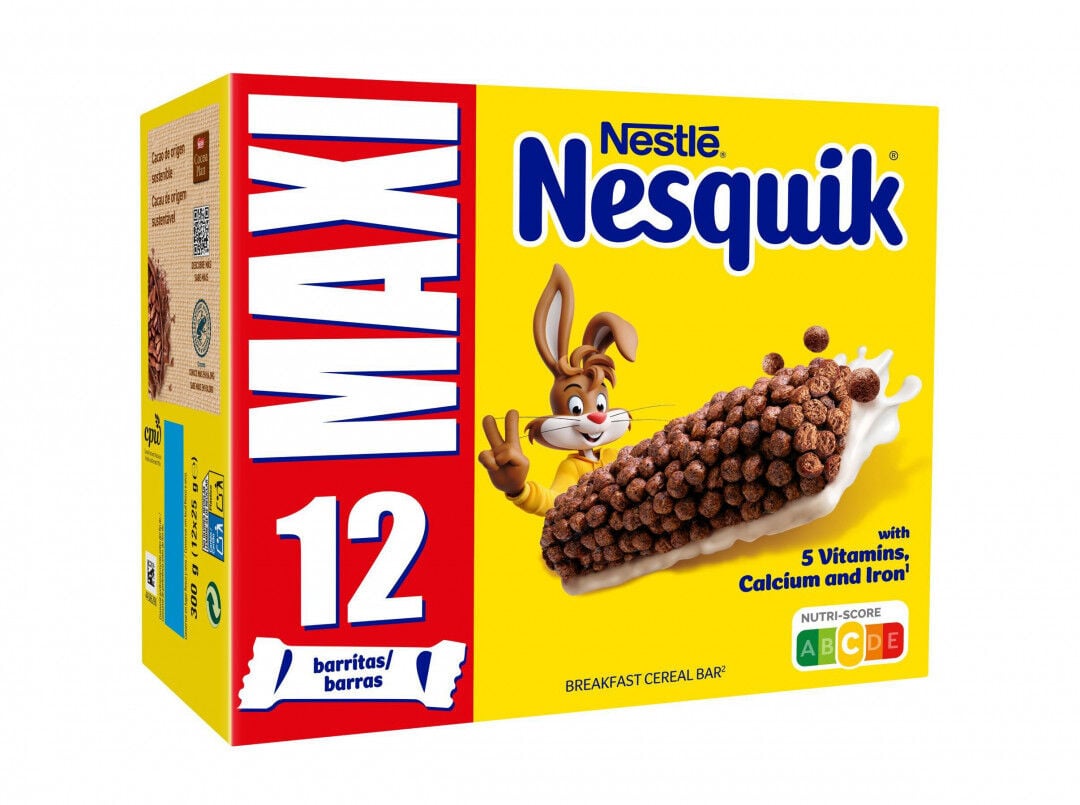 Barras de Cereais Nesquik