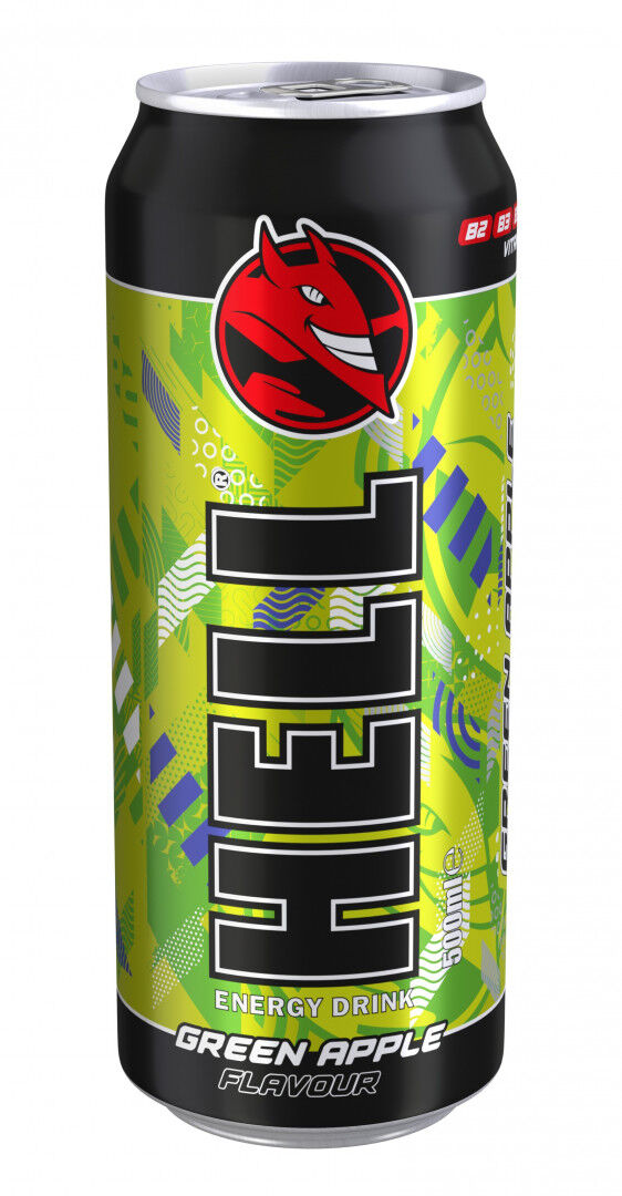 Bebida Energética Hell Energy Green Apple