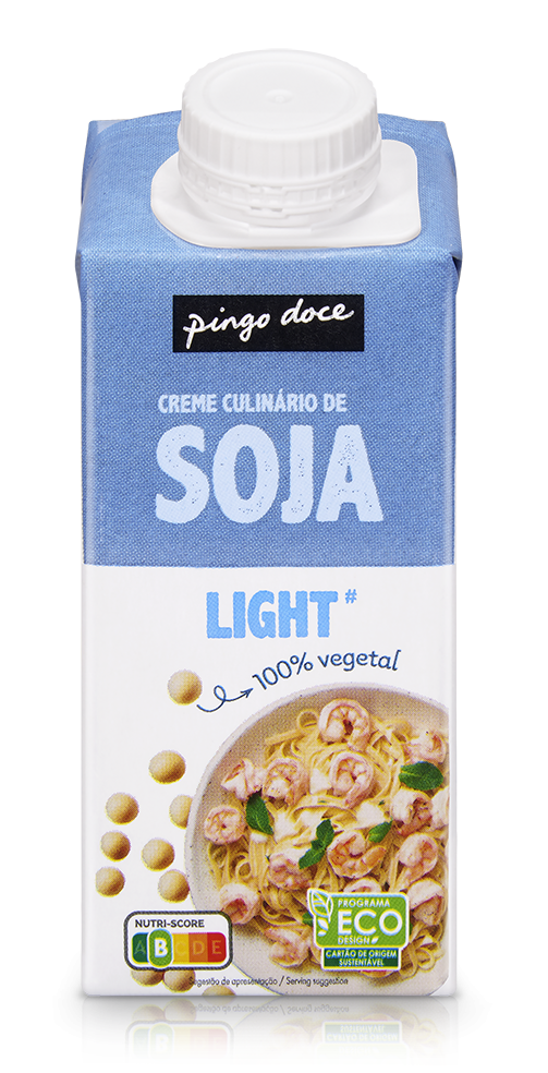 Creme Vegetal de Soja para Culinária Light