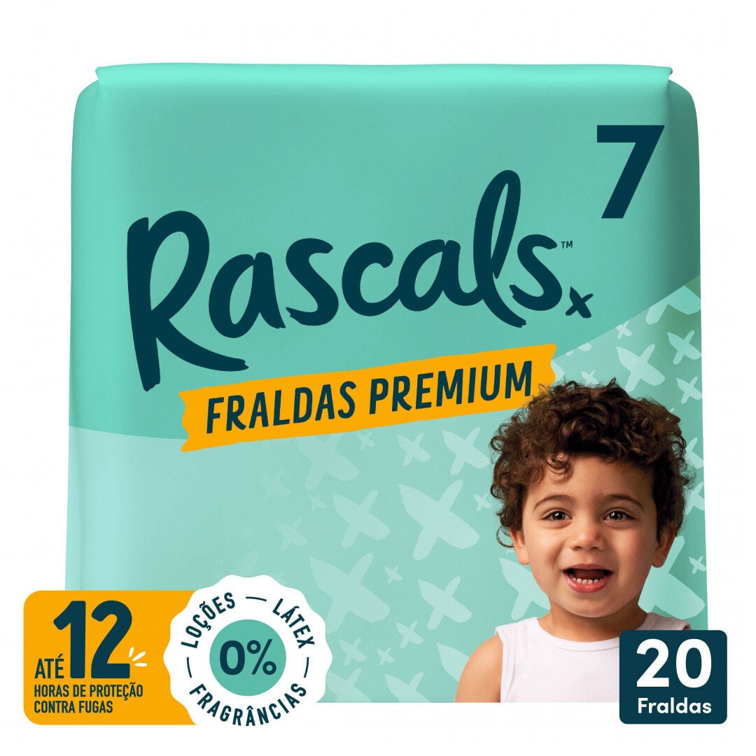 Fraldas Bebé +17kg T7