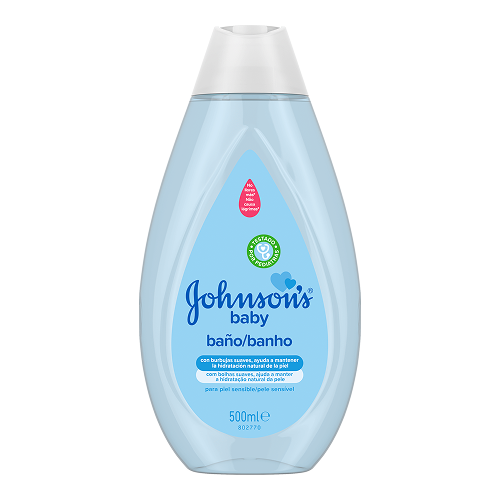 Gel De Banho Para Pele Sensível Johnson's Baby 500 ml