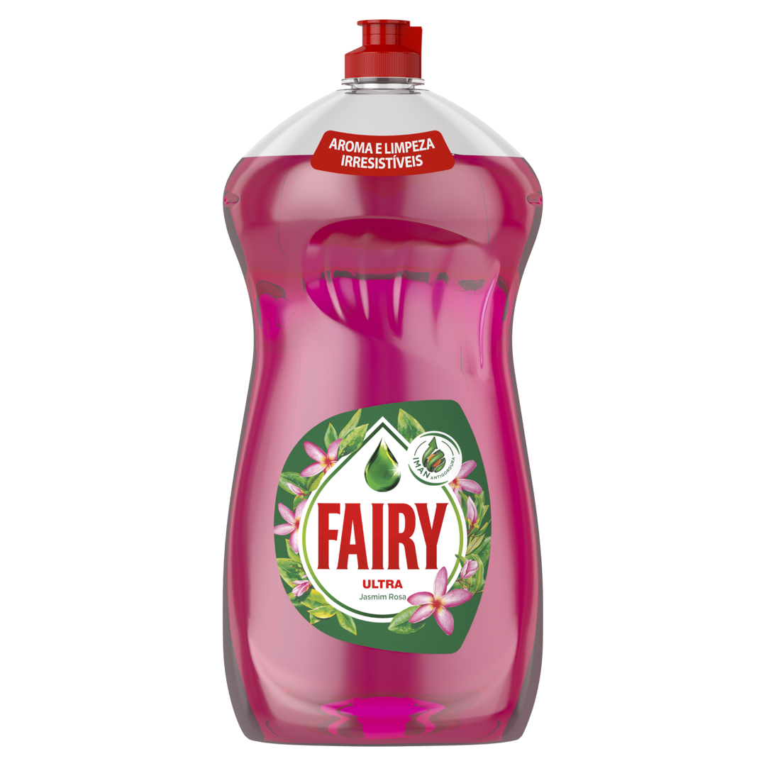 Detergente Manual para Loiça Ultra Jasmim Rosa  Fairy