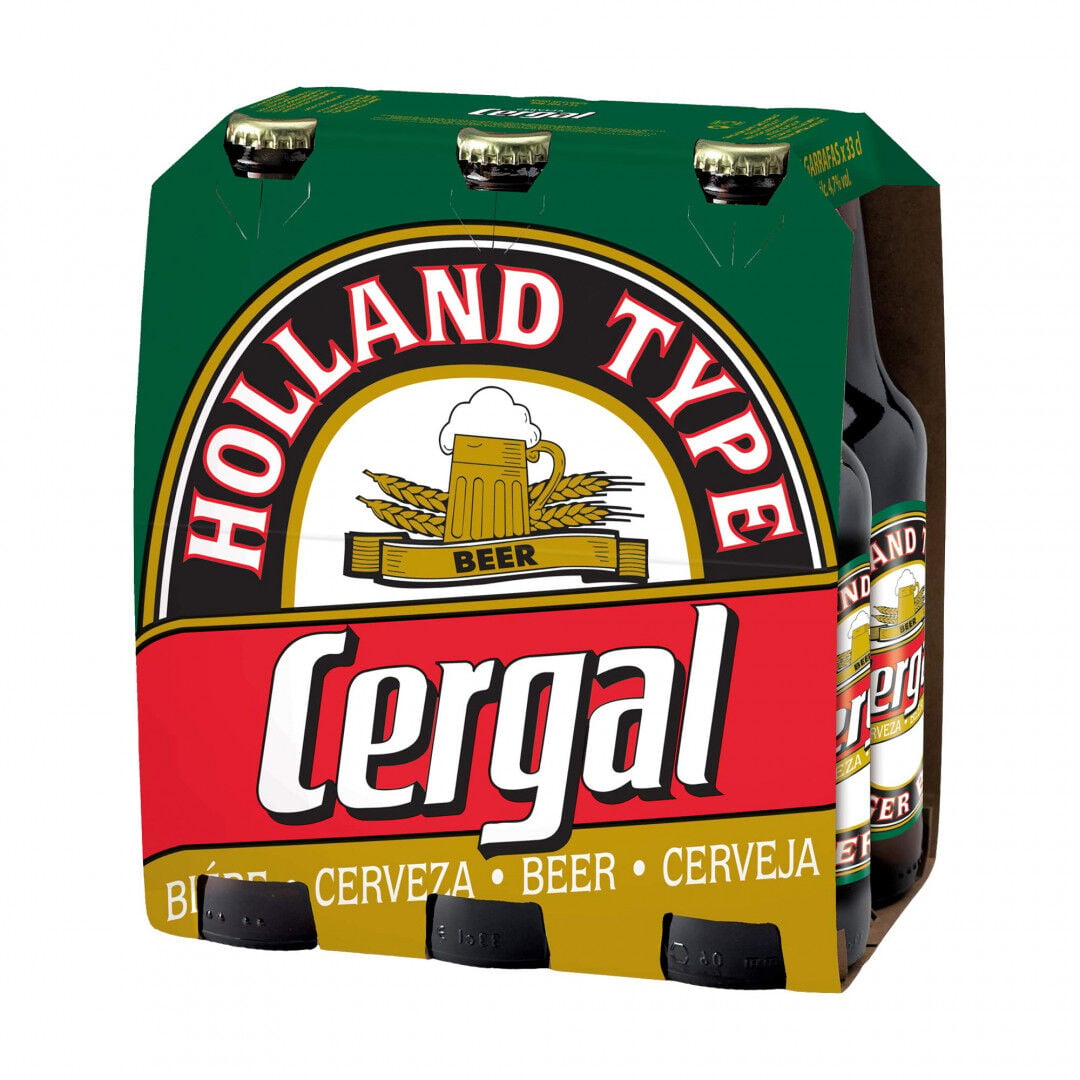 Cerveja Com Álcool Pack 6 Cergal 1,98 L