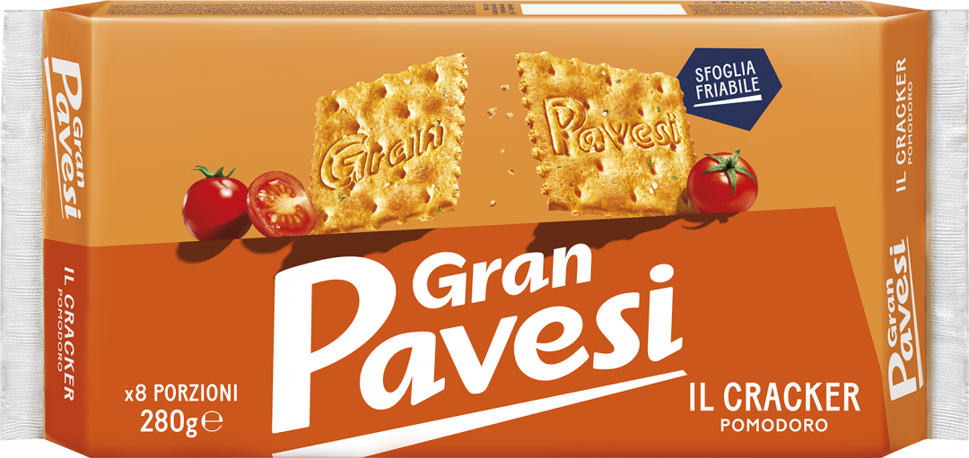Bolachas Crackers Sabor a Tomate