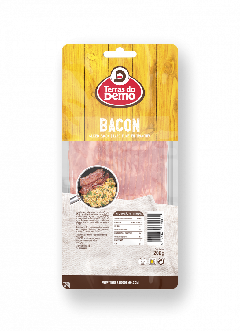 Bacon Fatiado Terras Do Demo 200 g
