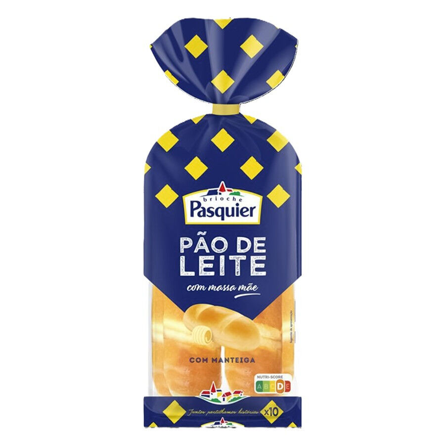 Pão De Leite Com Massa Mãe Pasquier 350 g