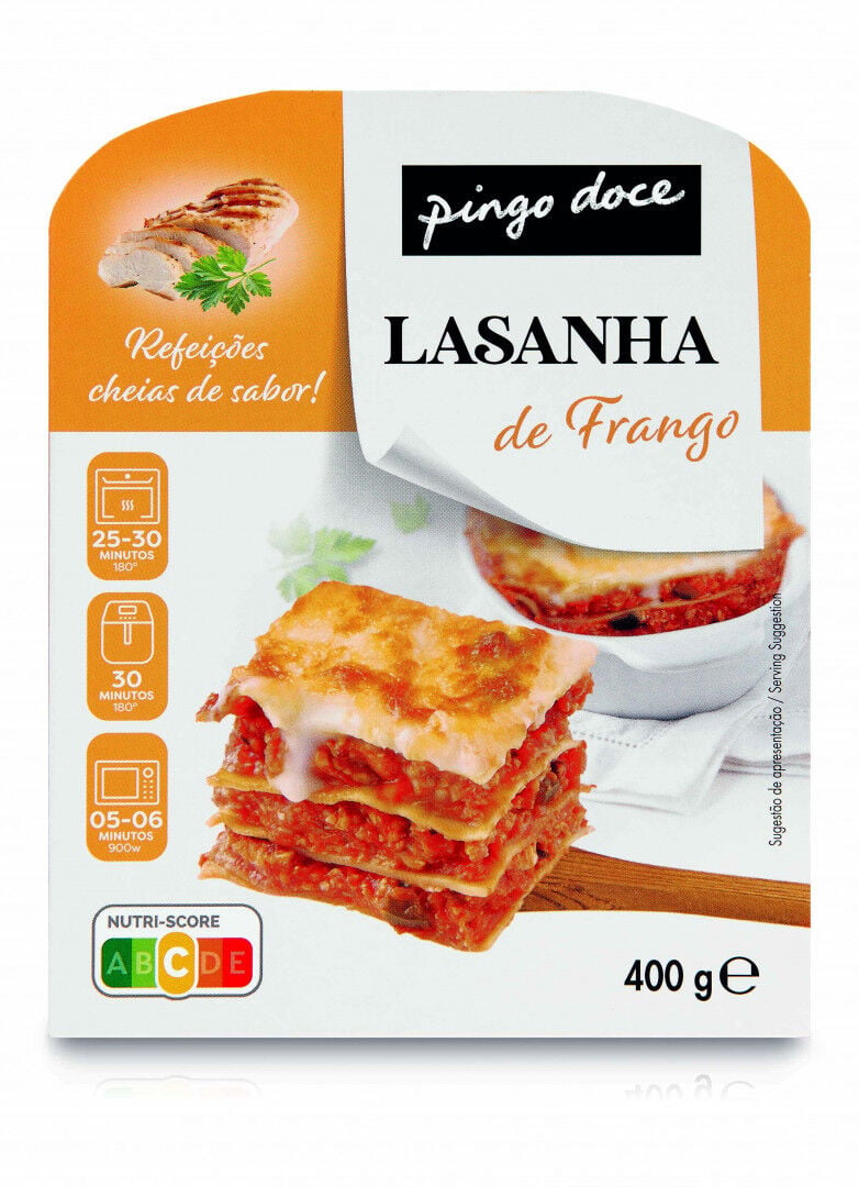 Lasanha de Frango Refrigerada Pingo Doce