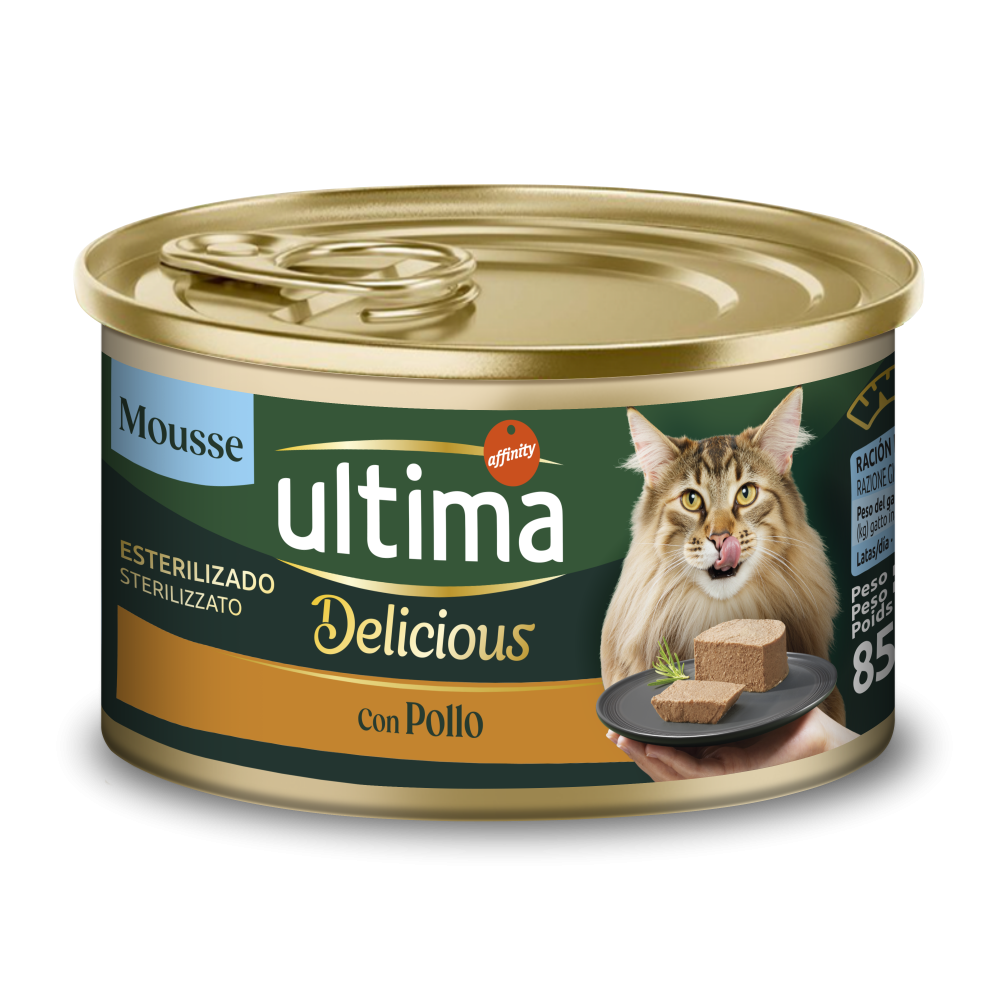 Comida Húmida para Gato Esterilizado com Frango