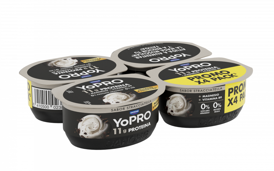 Iogurte Proteína Stracciatella Pack 4