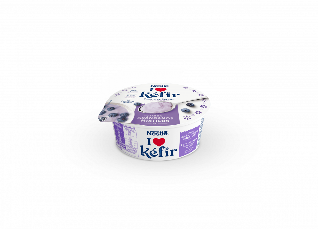 Kéfir com Mirtilo