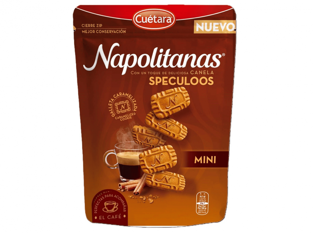 Bolachas Mini Napolitanas Speculoos
