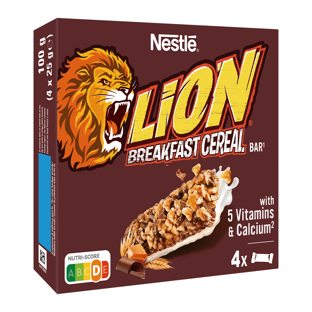 Barras De Cereais Lion 250 g