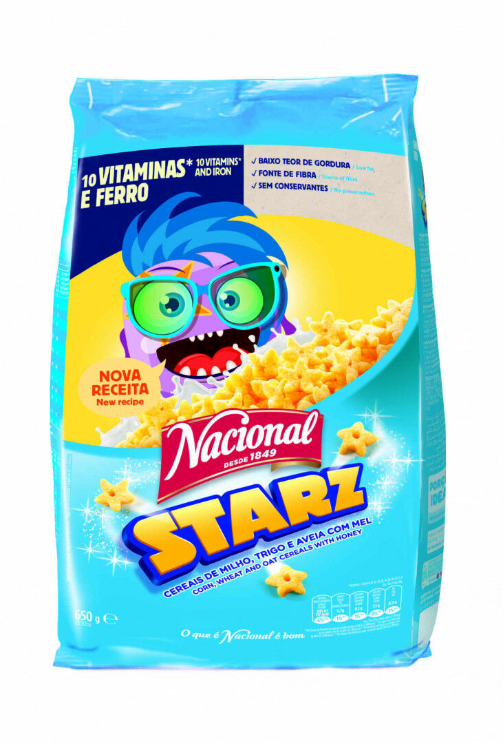 Cereais Starz Com Mel Nacional 650 g