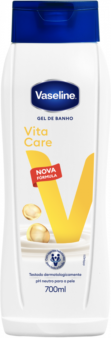 Gel De Banho Vita Care Vaseline 700 ml