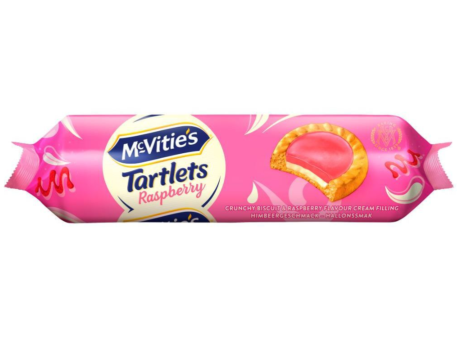 Bolachas Tartelete com Framboesa