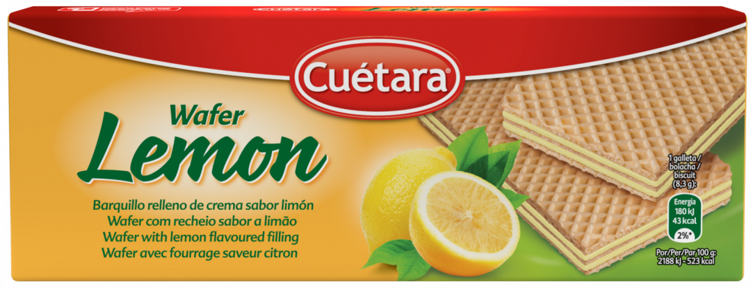 Bolachas Wafer Limão