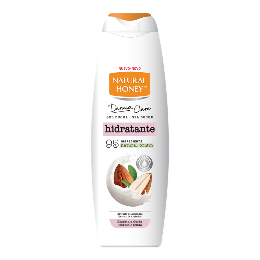 Gel De Banho Hidratante Natural Honey 650 ml