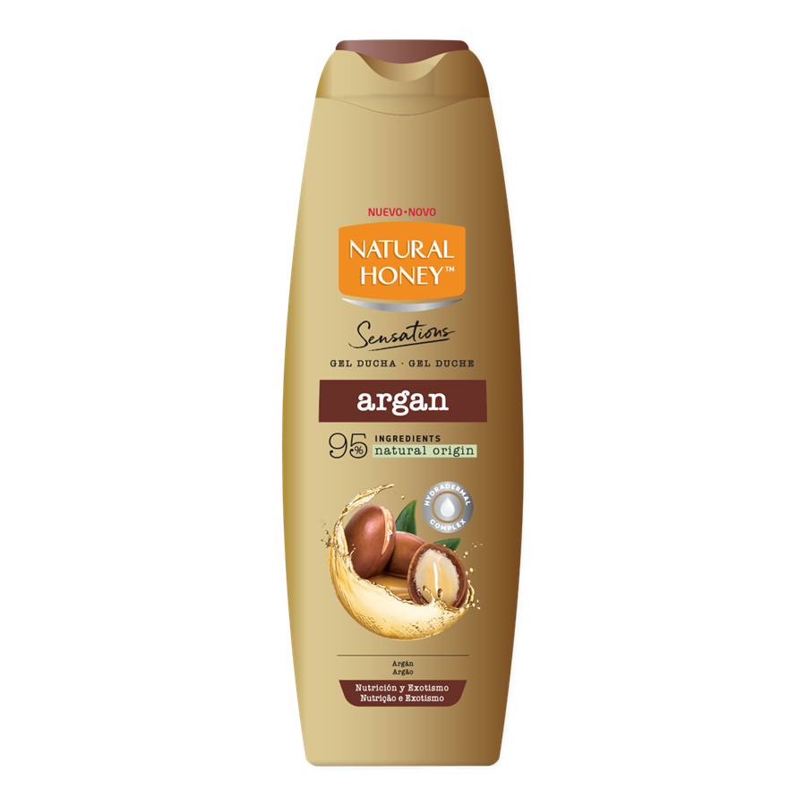 Gel De Banho Argan Natural Honey 650 ml