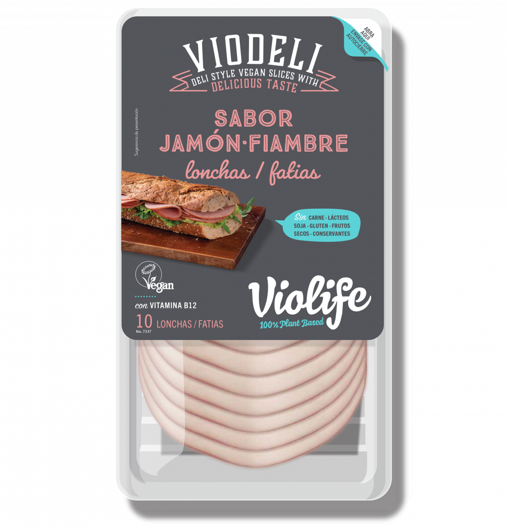 Viodeli Fatias Sabor Fiambre Violife 100 g