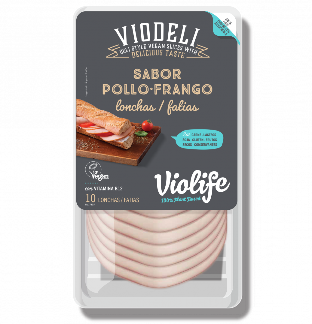 Viodeli Fatias Sabor Frango Violife