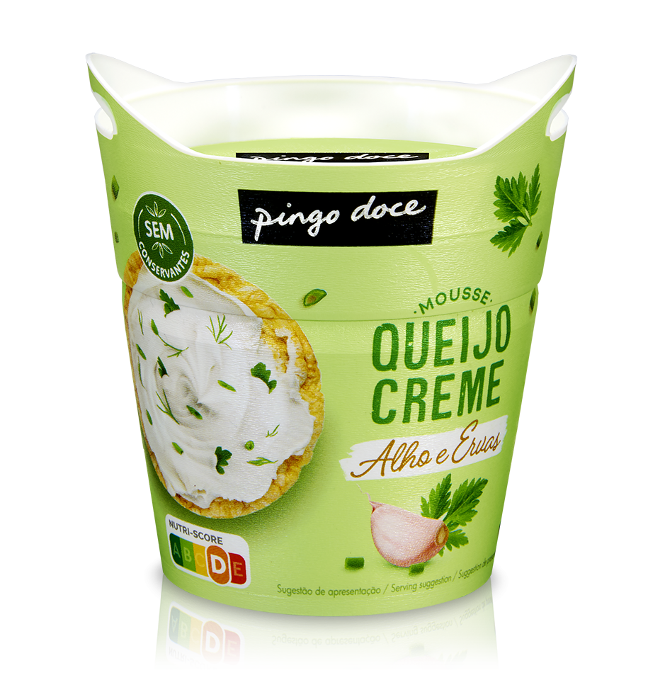 Queijo Creme com Alho e Ervas