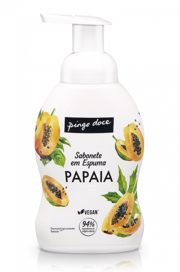 Sabonete em Espuma Papaia