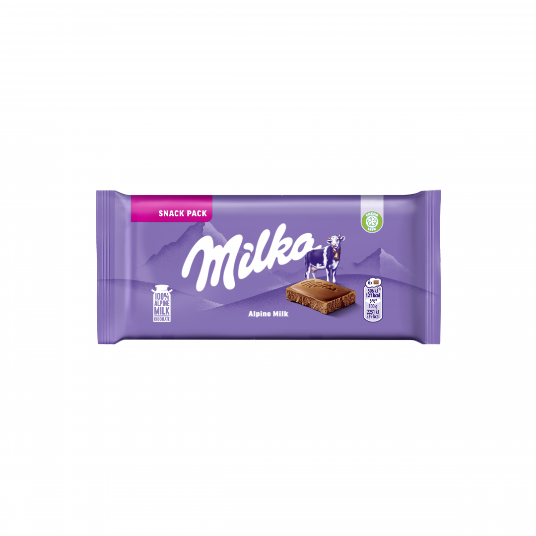 TABLETE MILKA LEITE 45G