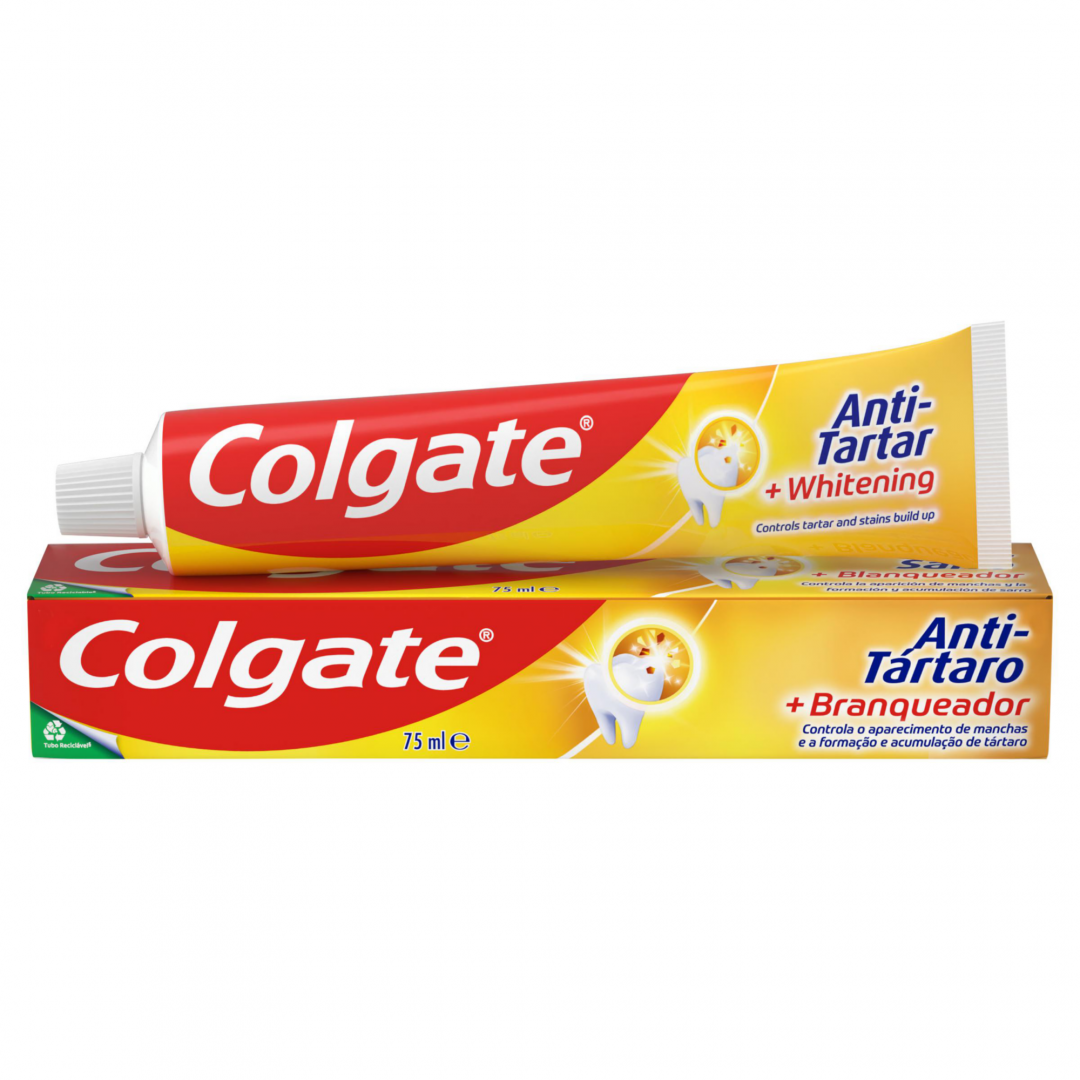 Pasta De Dentes Anti-Tártaro Branqueadora Colgate 75 ml