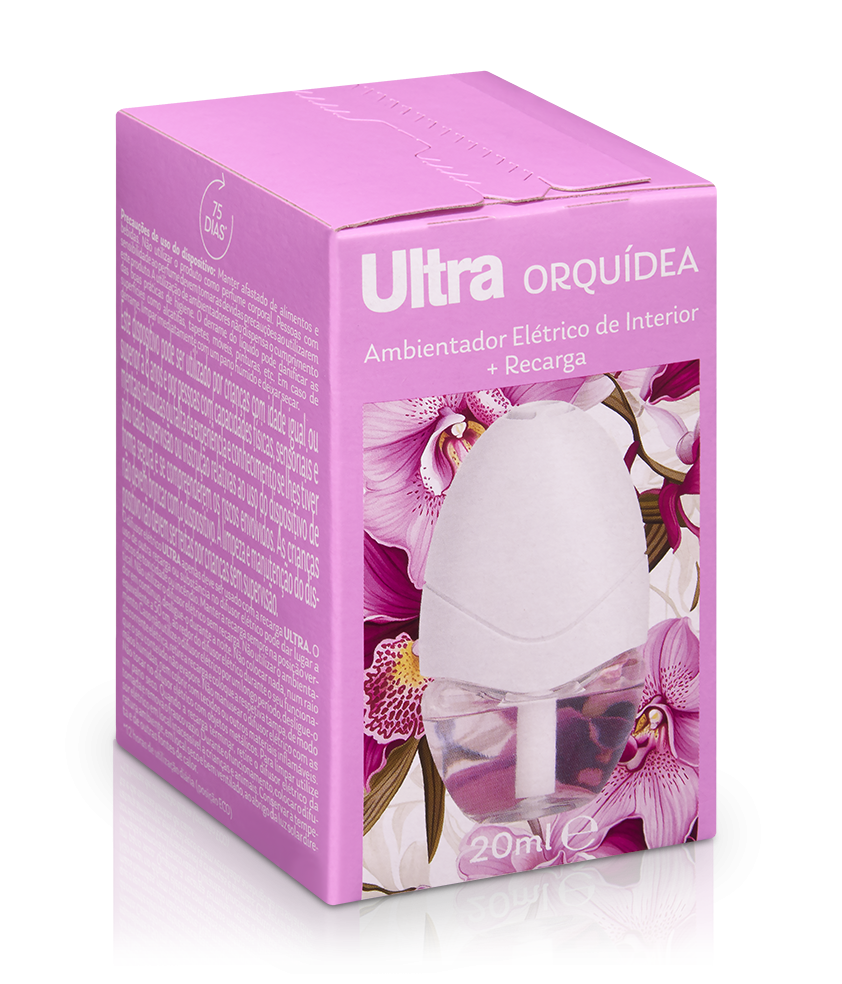 Ambientador Elétrico com Recarga Orquídea