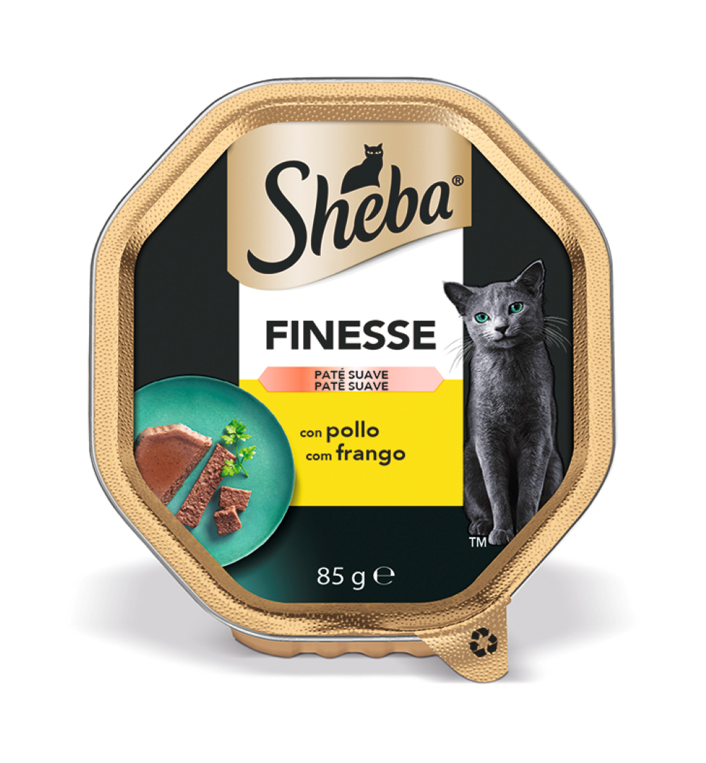 Comida Húmida para Gato Finesse Patê com Frango