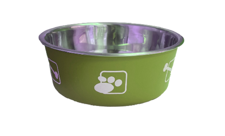 Comedouro em Inox com Cores